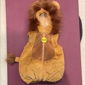Adorable Toddler Plush Lion Costume